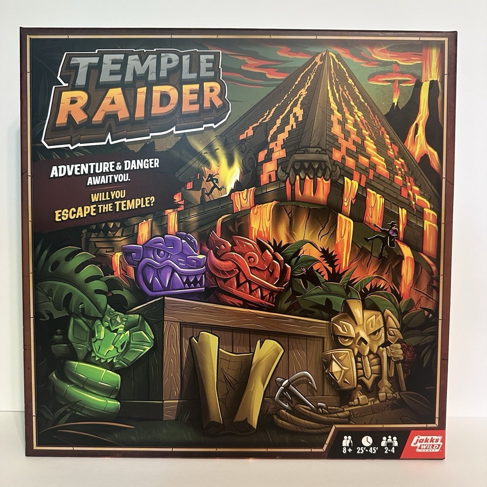 Jakks Wild Games Temple‎ Raider Game New